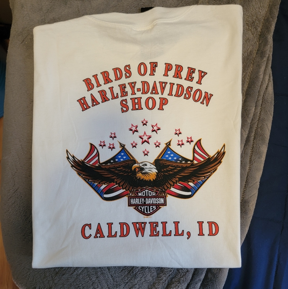 NWT 2002 Harley Davidson Cutoff Shirtb